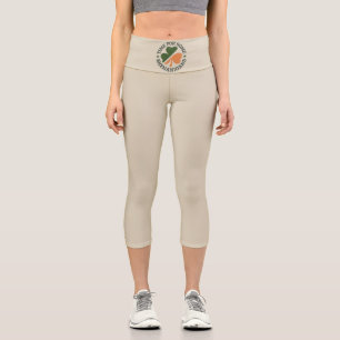 Leggings Capri La St. Patrick's Time pour quelques bêtises Trèfle