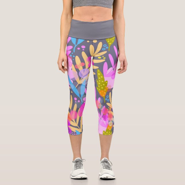 Leggings Capri Laissez-moi tranquille (Recto)
