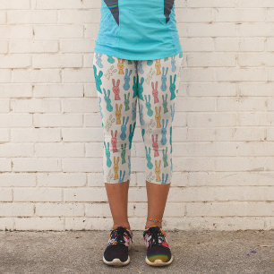 Leggings Capri Lapin de Pâques