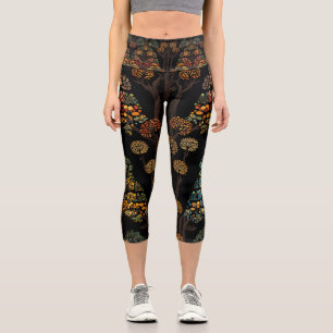 Leggings Capri L'arbre de vie Capri Leggings.