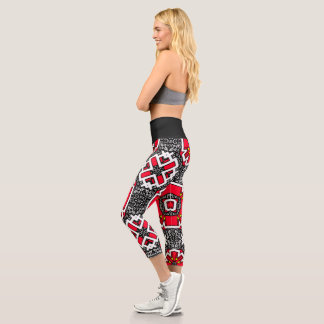 Leggings Capri L'art kaléidoscope du seizième volume