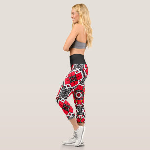 Leggings Capri L'art kaléidoscope du tome seize sept