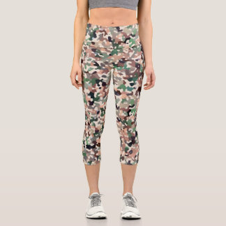 Leggings Capri Late Fall Colors