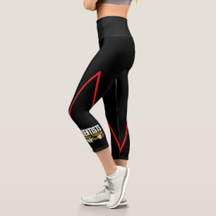 Leggings Capri Le dentiste a aussi des plombages - Punir les sent