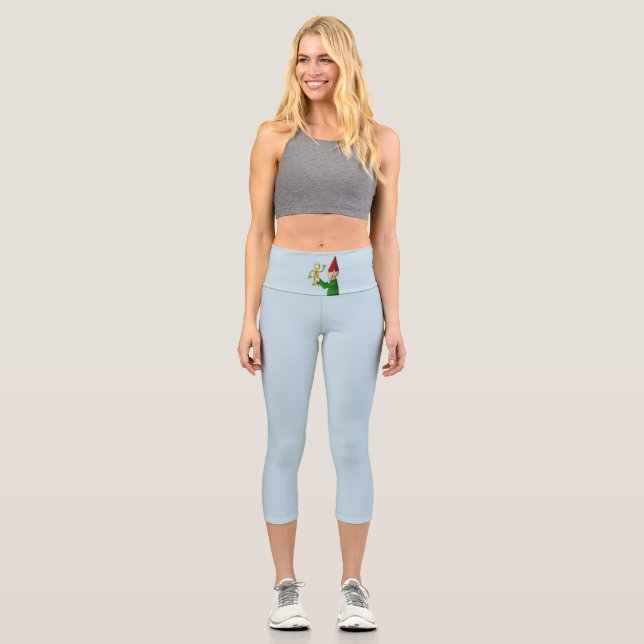 Leggings Capri Le fabricant de jouets du Père Noël (Recto)