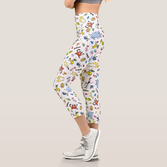 Leggings Capri Le monde du Dr Seuss Motif (Gauche)