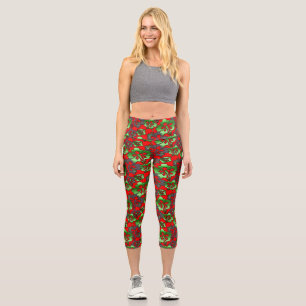 Leggings Capri Légendes branchées pour la remise en forme des fem