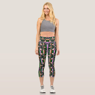 Leggings Capri Légendes branchées pour la remise en forme des fem