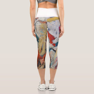Leggings Capri Légendes colorées