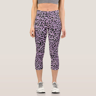 Leggings Capri legging capri imprimé léopard