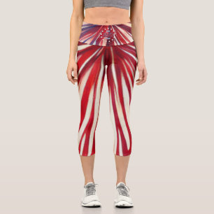 Leggings Capri Les 250 ans d'Amérique 1776-2026 Feux d'artifice R