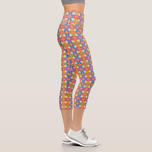 Leggings Capri Les 7 Chakras´9 (Droite)