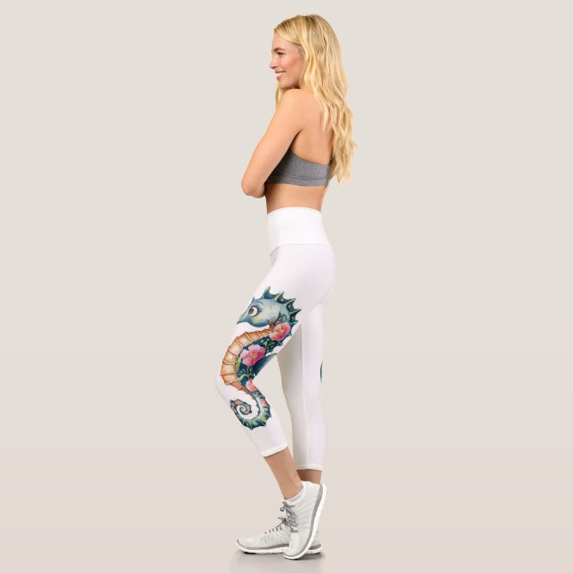Leggings Capri les hippocampes (Gauche)