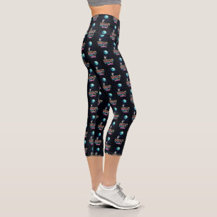 Leggings Capri Les Planètes Sont Fascinantes, Mais La Terre Est À