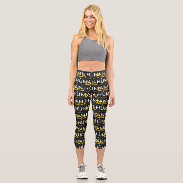 Leggings Capri Lifeline to Human Rights (Recto)