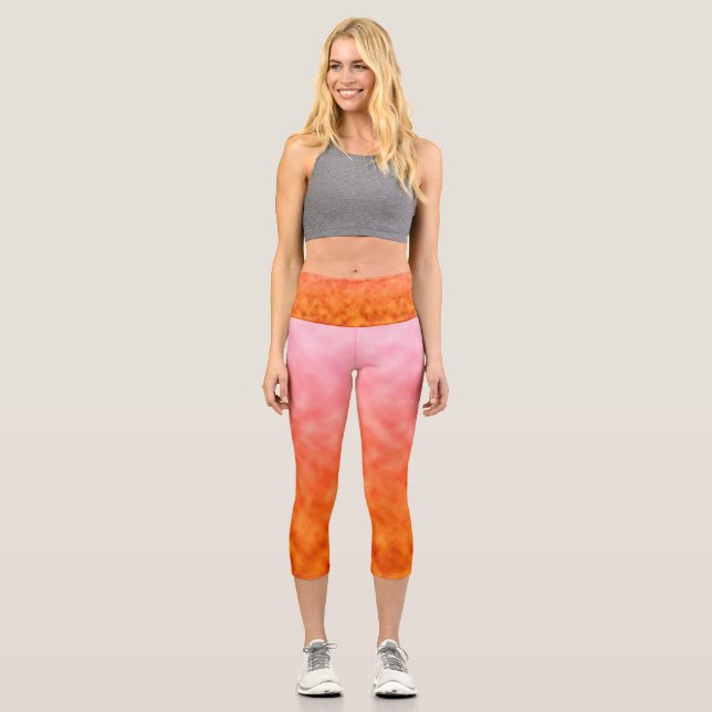 Leggings Capri Lueur de Citrine (Recto)