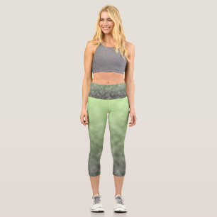 Leggings Capri Lumière de feuille de brume