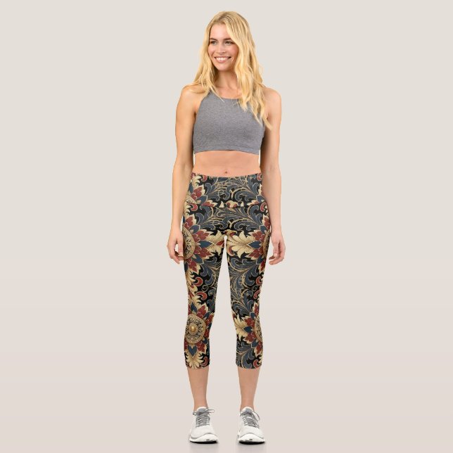 Leggings Capri Luxury Mandala  (Recto)