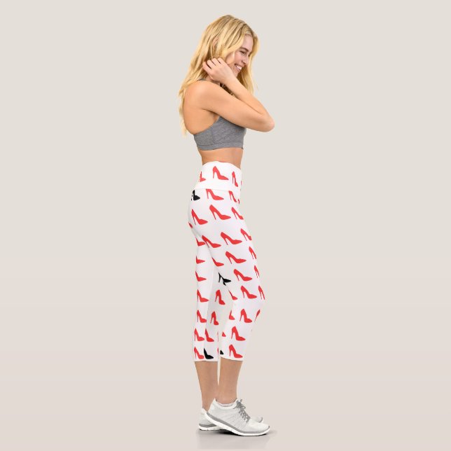 Leggings Capri Ma chaussure rouge (Droite)