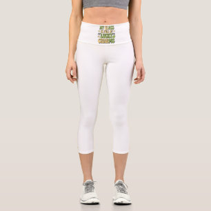 Leggings Capri Ma Classe Est Pleine De Charmes Chanceux Professeu