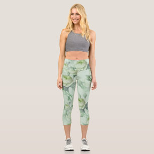 Leggings Capri Magnifique floral vintage