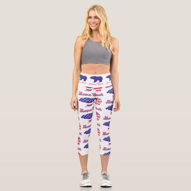 Leggings Capri Mama Bear (Recto)