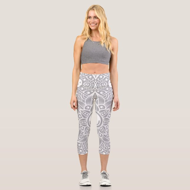 Leggings Capri Mandala de luxe 14 (Recto)