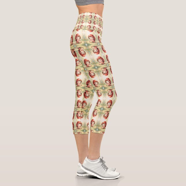 Leggings Capri Marienkäfer et le royaume de nectar caché.3 (Droite)