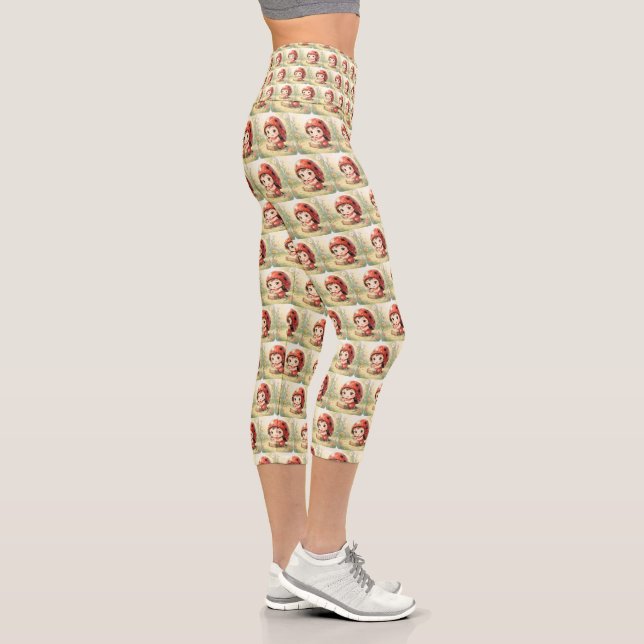 Leggings Capri Marienkäfer et le royaume de nectar caché.3 (Droite)