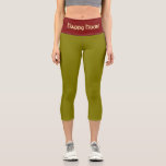 Leggings Capri "MARTINI OLIVE" Custom High-Waisted Capri Pants<br><div class="desc">"MARTINI OLIVE" Custom High-Waisted Capri Pants. Customizable Olive Green High-Waisted Capri Pants. Step into statement-making style with the "MARTINI OLIVE" High-Waisted Capri Pants from the WOMEN'S APPAREL COLLECTION—where confidence meets customization. Featuring a sleek, sculpting fit, these capris feature slender olive green leggings and a pimento waistband with an eye-catching text...</div>