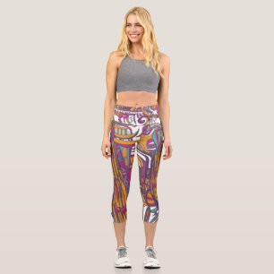 Leggings Capri MasqueCYNShamanic