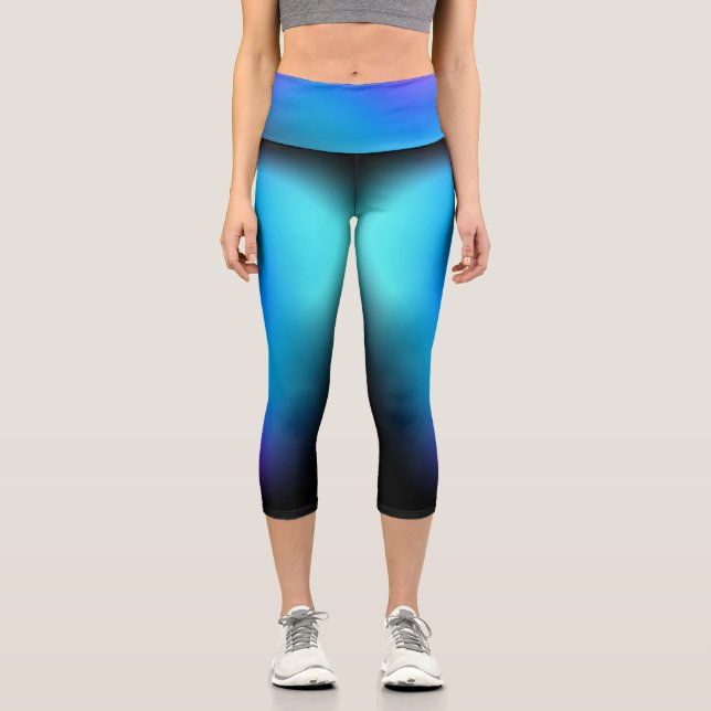 Leggings Capri Meilleures légendes aquarelles pour fashionistas (Recto)