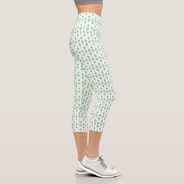 Leggings Capri Mid Mod Garland Hauteur de Capri (Droite)
