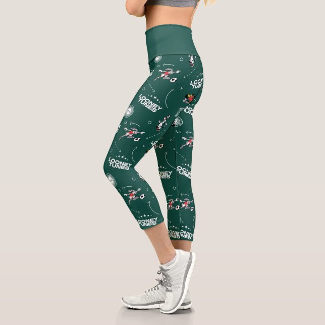 Leggings Capri Modèle de manuel de football LOONEY TUNES™ (Gauche)