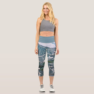 Leggings Capri Montagne Rocheuse