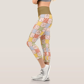 Leggings Capri MOTIF À DAMIER DE L'ÉQUIPE QUIDDITCH™ DE Poudlard™