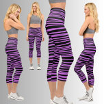 Leggings Capri Motif Abstrait coloré<br><div class="desc">Motif Abstrait coloré.</div>