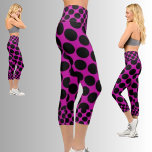Leggings Capri Motif Abstrait coloré<br><div class="desc">Motif Abstrait coloré.</div>