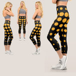 Leggings Capri Motif Abstrait coloré<br><div class="desc">Motif Abstrait coloré.</div>