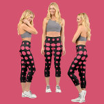 Leggings Capri Motif Abstrait coloré<br><div class="desc">Motif Abstrait coloré.</div>