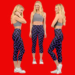 Leggings Capri Motif Abstrait coloré<br><div class="desc">Motif Abstrait coloré.</div>