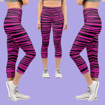 Leggings Capri Motif Abstrait coloré<br><div class="desc">Motif Abstrait coloré.</div>