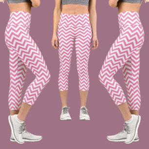 Leggings Capri Motif Abstrait coloré