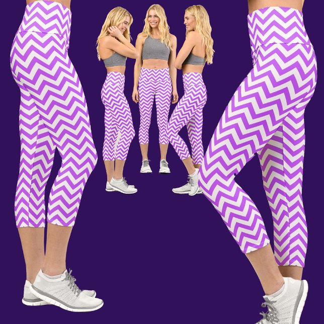 Leggings Capri Motif Abstrait coloré (Créateur téléchargé)