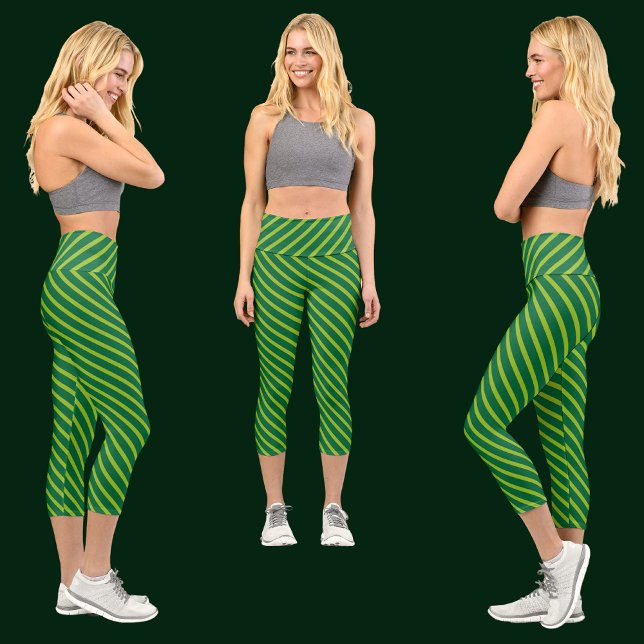 Leggings Capri Motif Abstrait coloré (Créateur téléchargé)