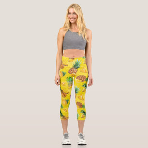 Leggings Capri Motif Ananas 7