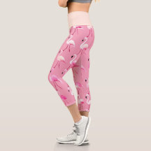 Motif Aquarelle Flamant rose rose Paradise