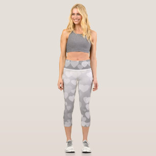 Leggings Capri Motif de coeur 17