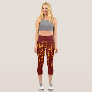 Leggings Capri Motif de coeur 25
