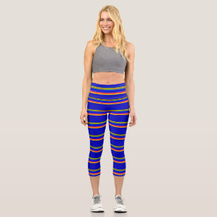 Leggings Capri motif décoratif